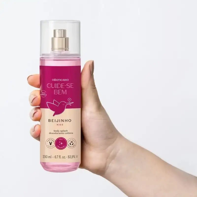 Body Splash Cuídate Beijinho 200ml 3