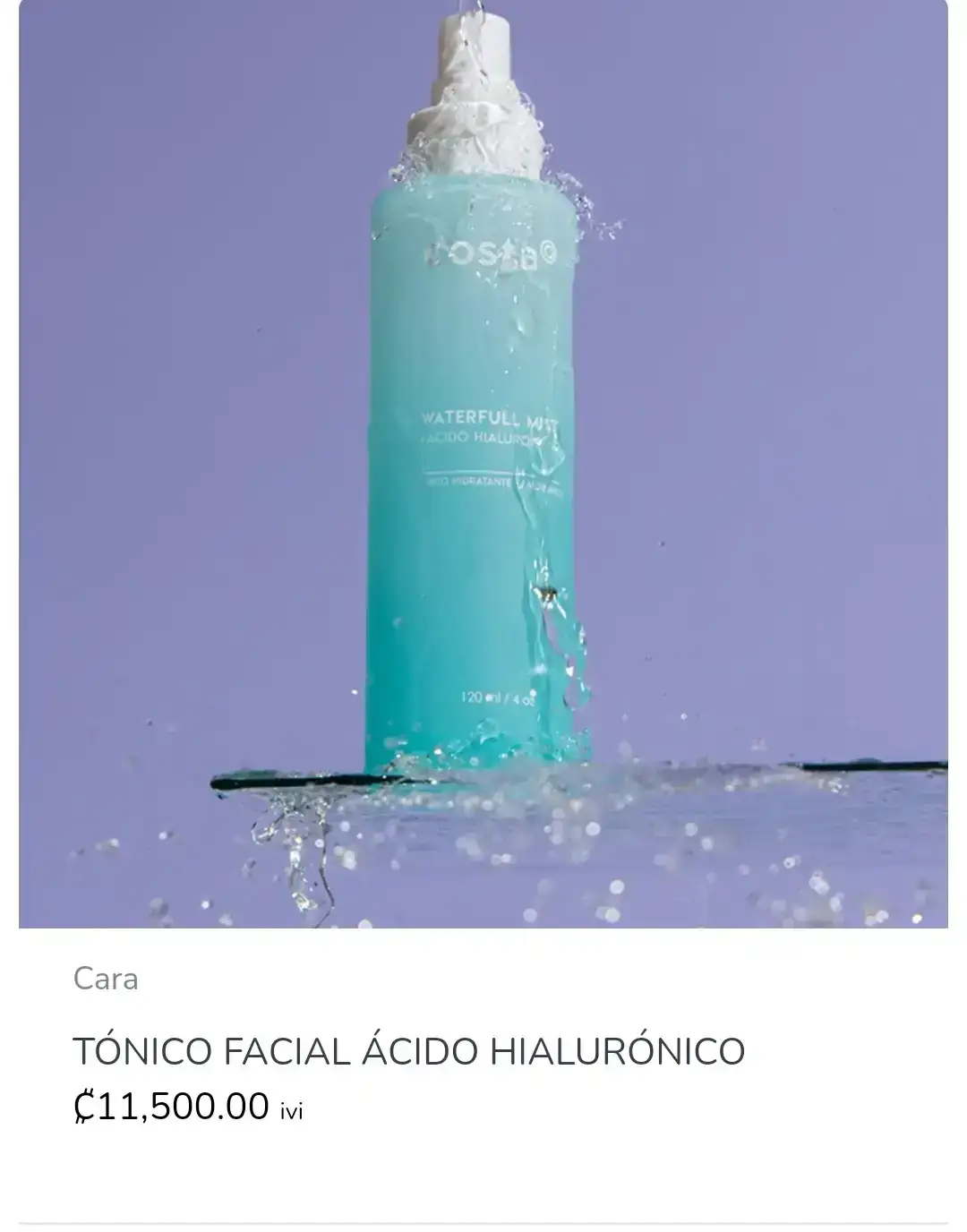 Tónico de Ácido Hialurónico  3