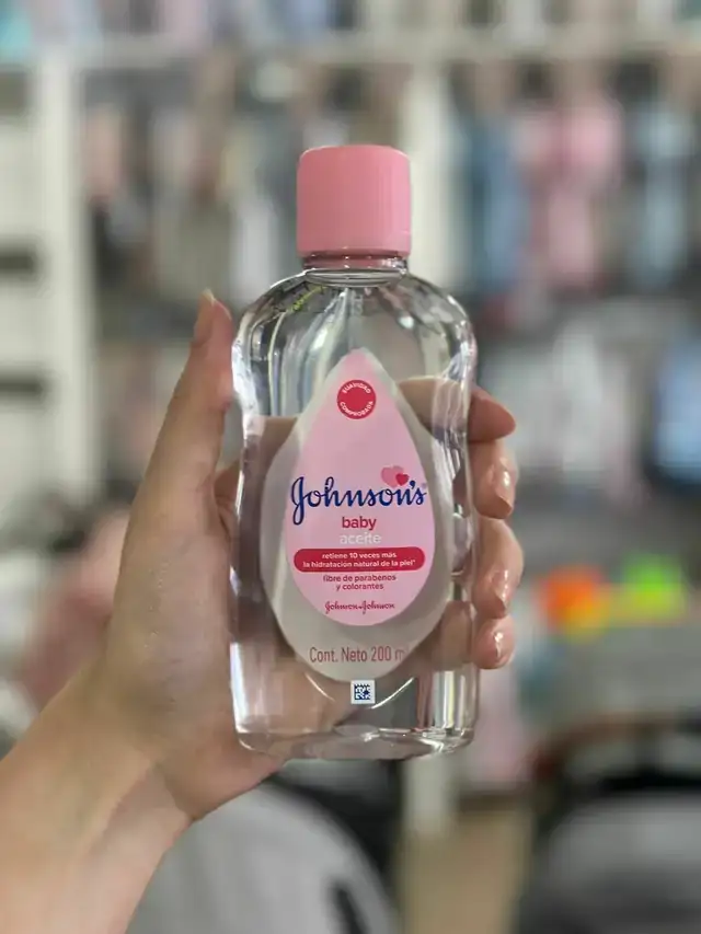 ACEITE JOHNSONS BABY ROSA 200 ML