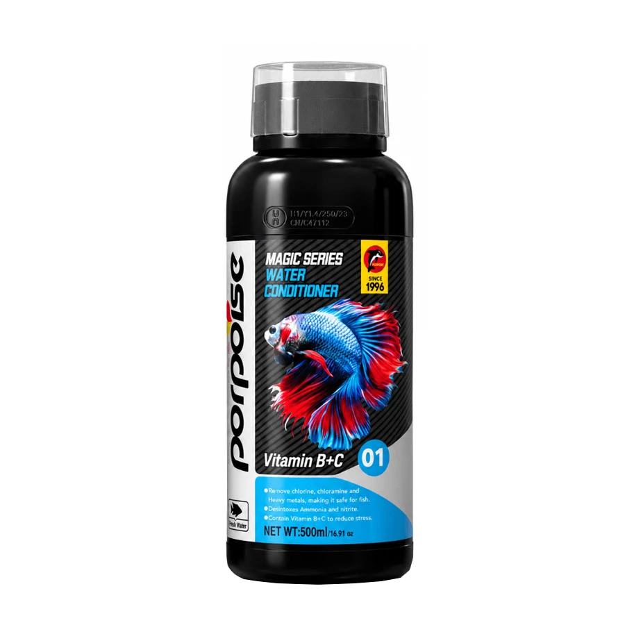 Porpoise 500ml Acondicionador Declorador Vitamina B+c 