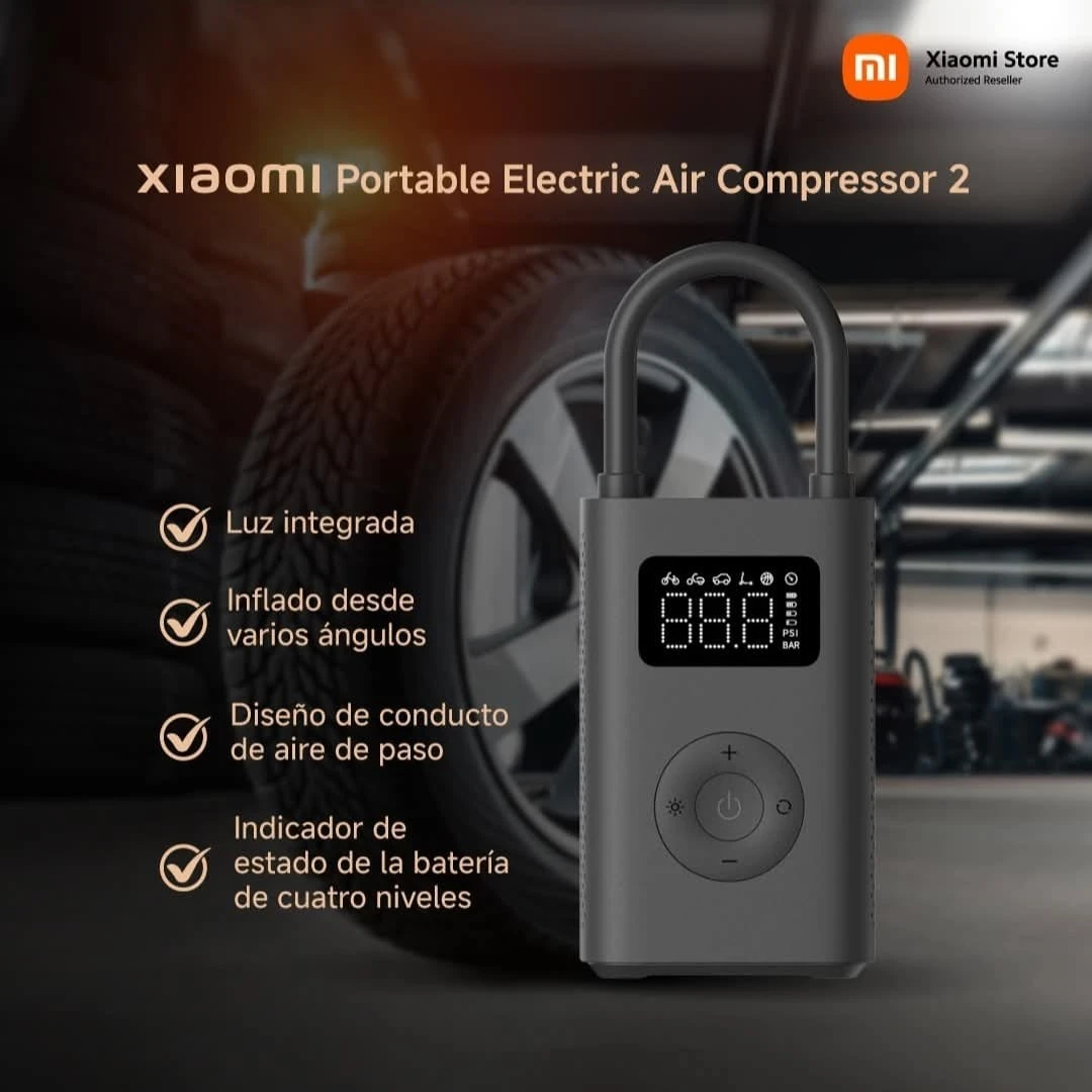 INFLADOR PORTÁTIL XIAOMI