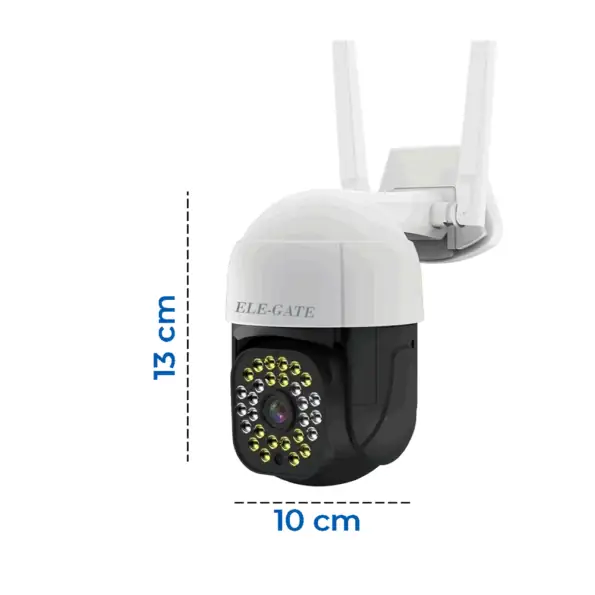 Camara Wifi 3Mp Ip Exteriores Inalámbrico Visión Nocturna  4