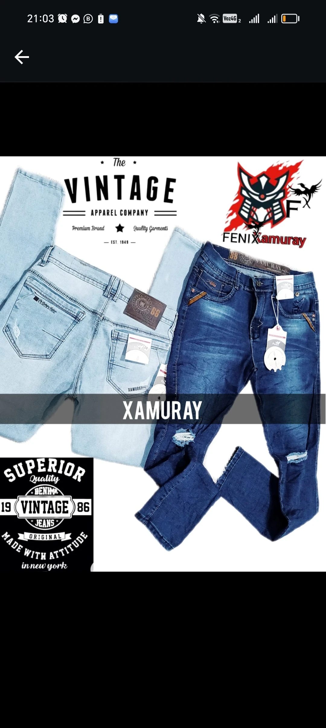 Jeans Xamuray premium 