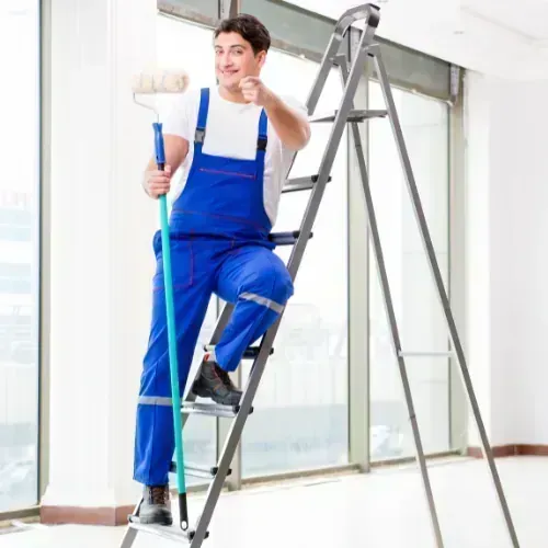 Pintura Técnico de revisión de pintura de muros y techos 4