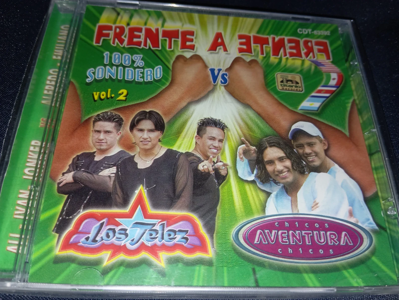 Los Jelez/Chicos Aventura - Frente A Frente Vol. 2 (MEXICO)