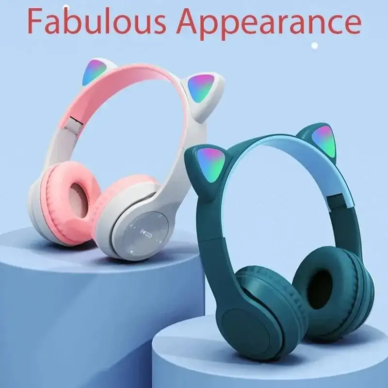 Audífonos Gatito Bluetooth  2