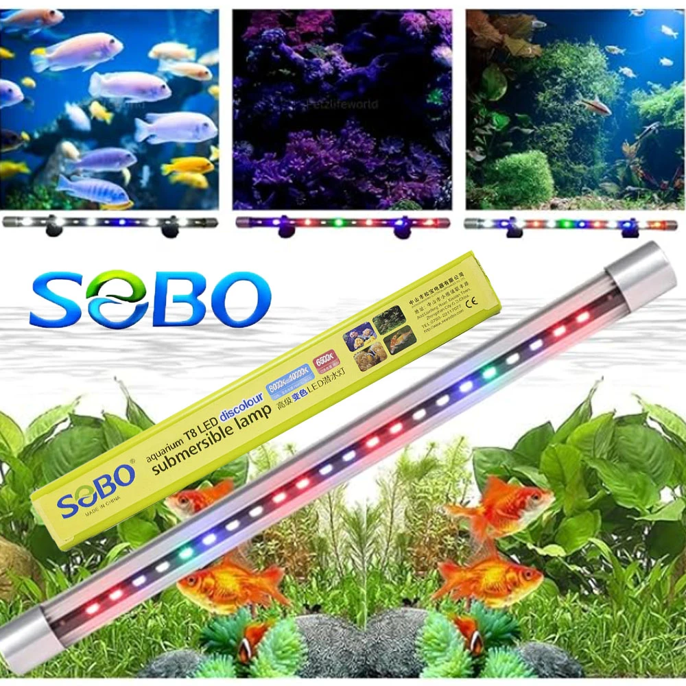 Lampara Led Sumergible Sobo 22cm 3w T8-290F