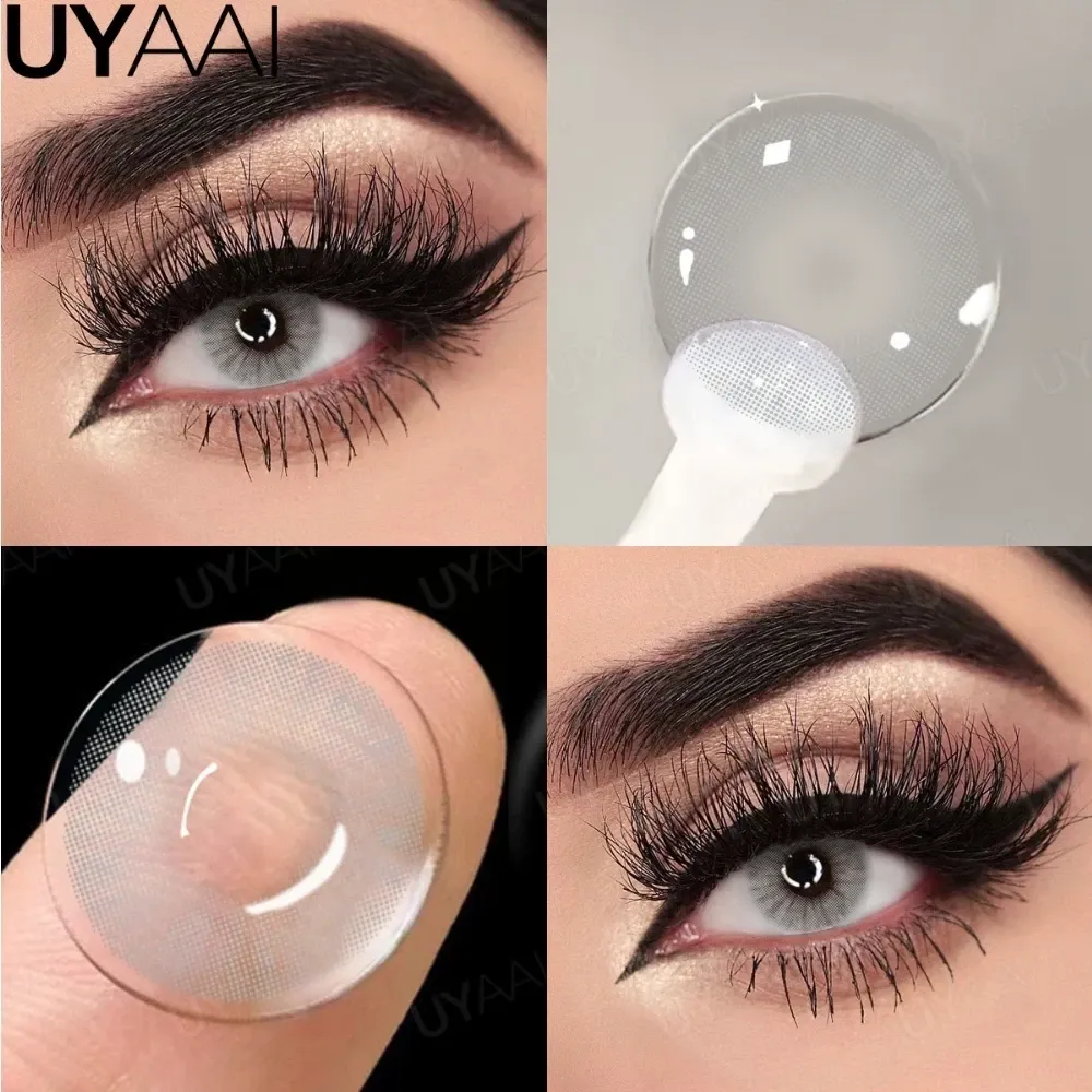 Lentes de contacto - Referencia: ICY GRAY - SIN BORDES . 14.0mm 3