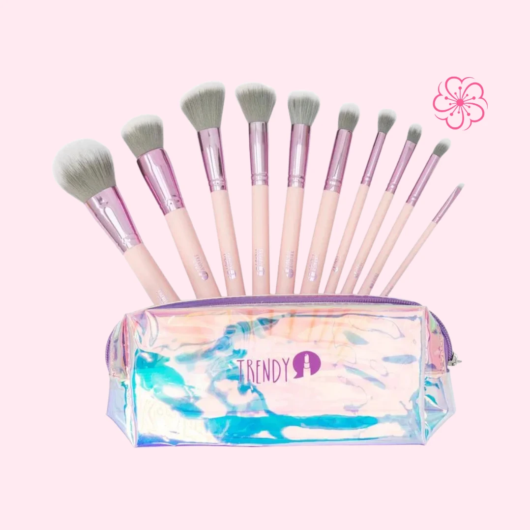 Kit Brocha Tornasol Trendy 