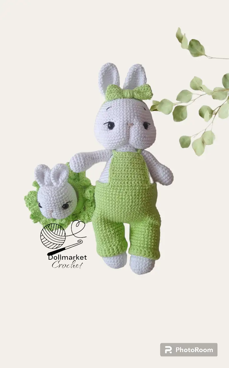 Conejo menta/ 25cm