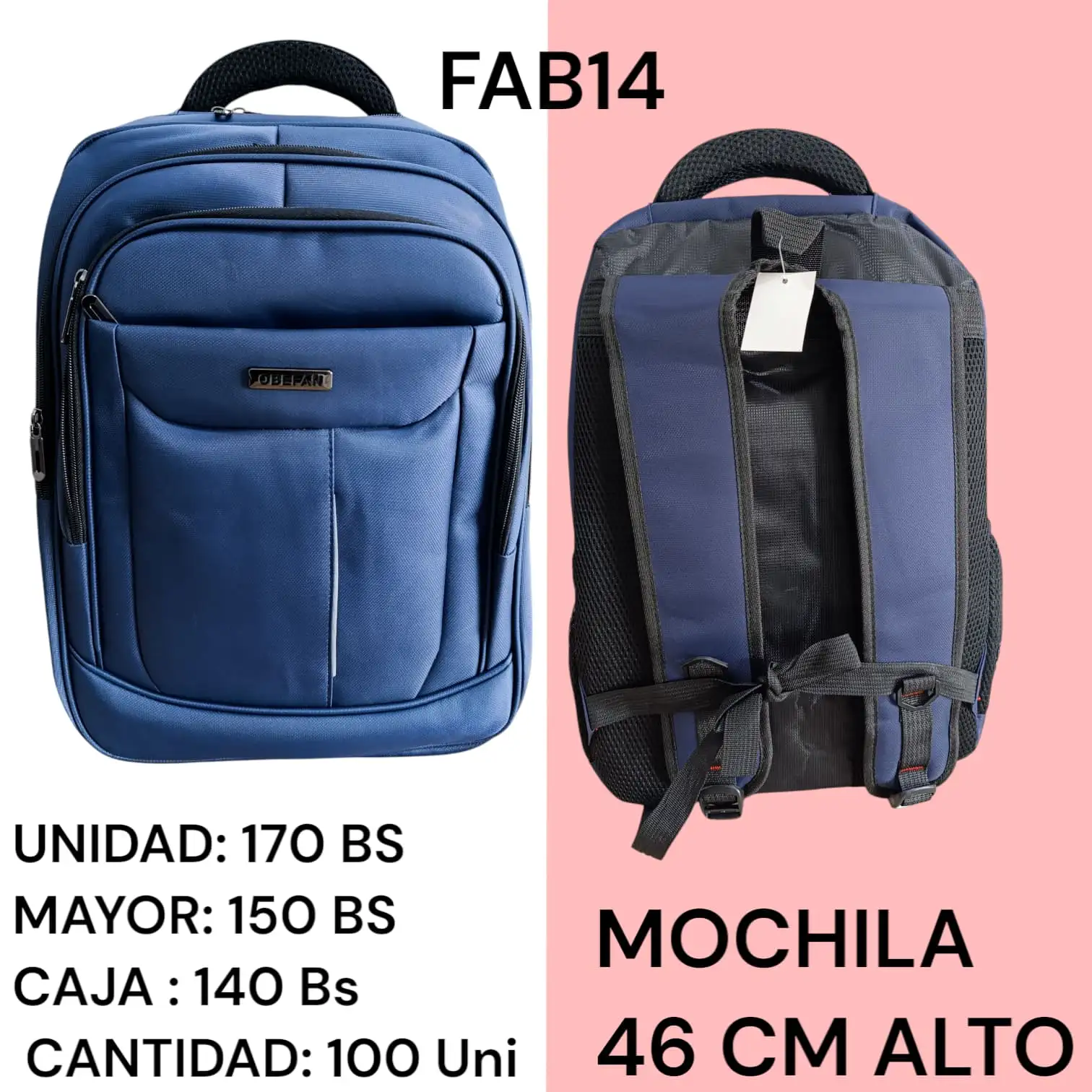 MOCHILA FAB14