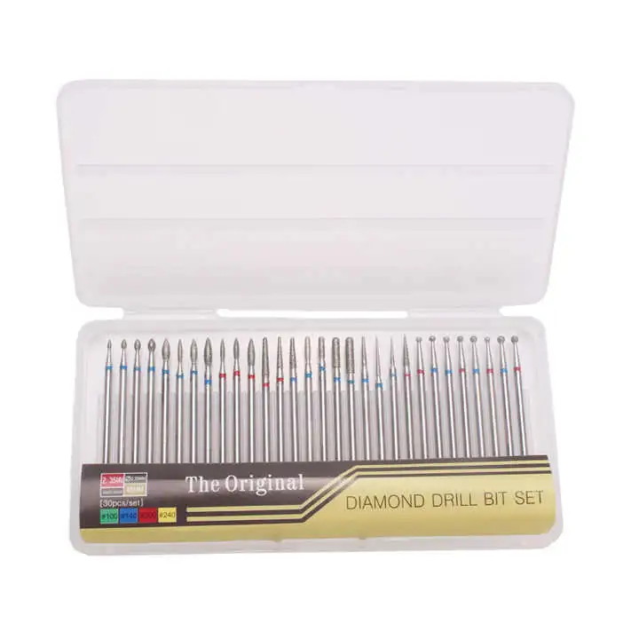 Juego de Brocas de Diamante para uñas de 30 piezas. (Leer mas información en la descripción) 2