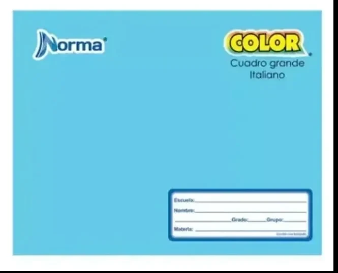 Cuaderno norma C7  cosido italiano 100 hojas 2
