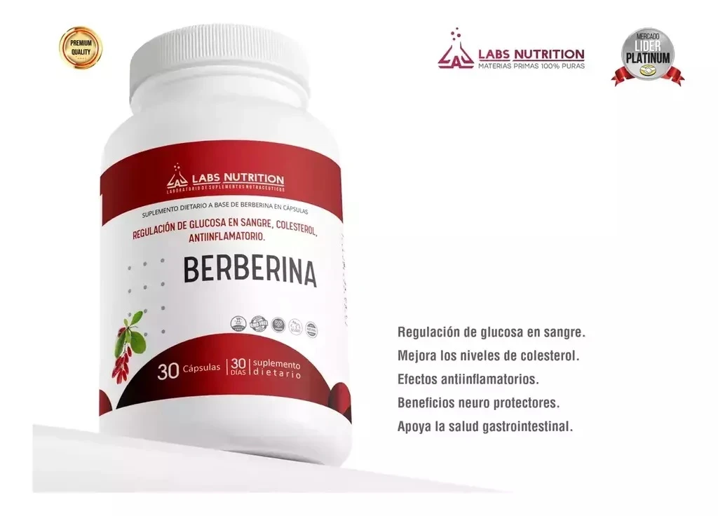 Berberina (Reguladornde glucosa en sangre) 2