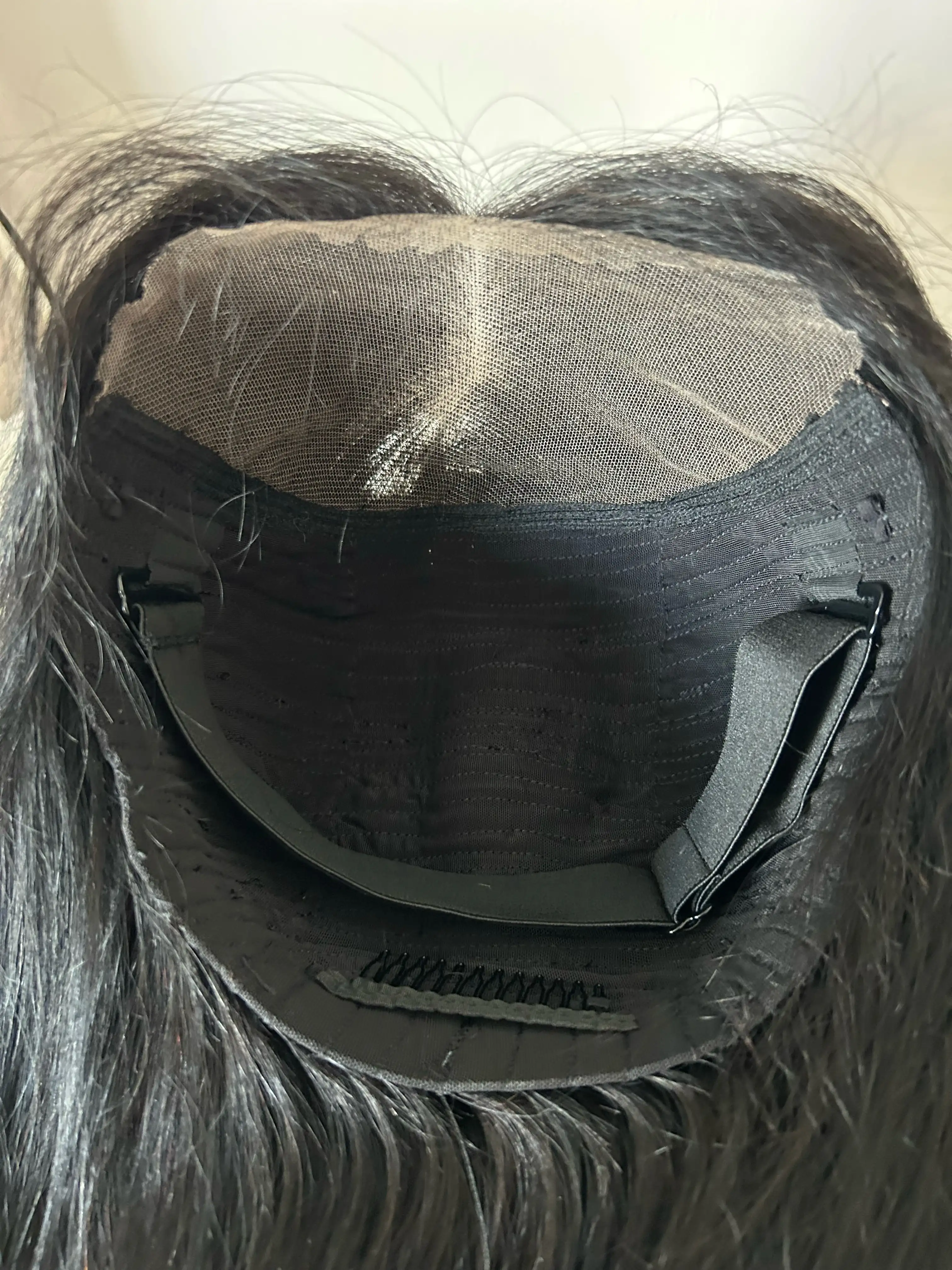 Peluca cabello humano 26 pulgadas, frontal lace 7x5 glueless, densidad media  4