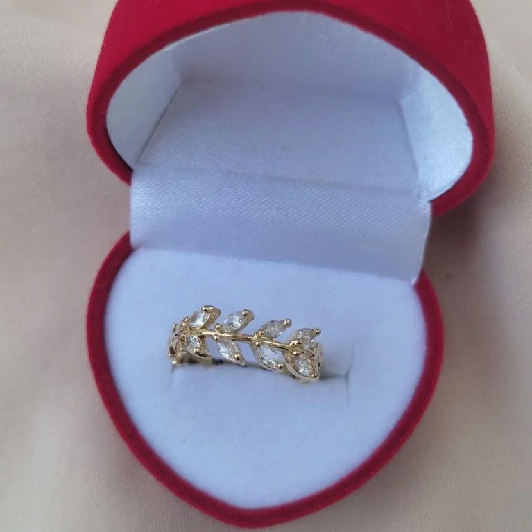 ANILLO AJUSTABLE ESPIGAS CRISTAL 