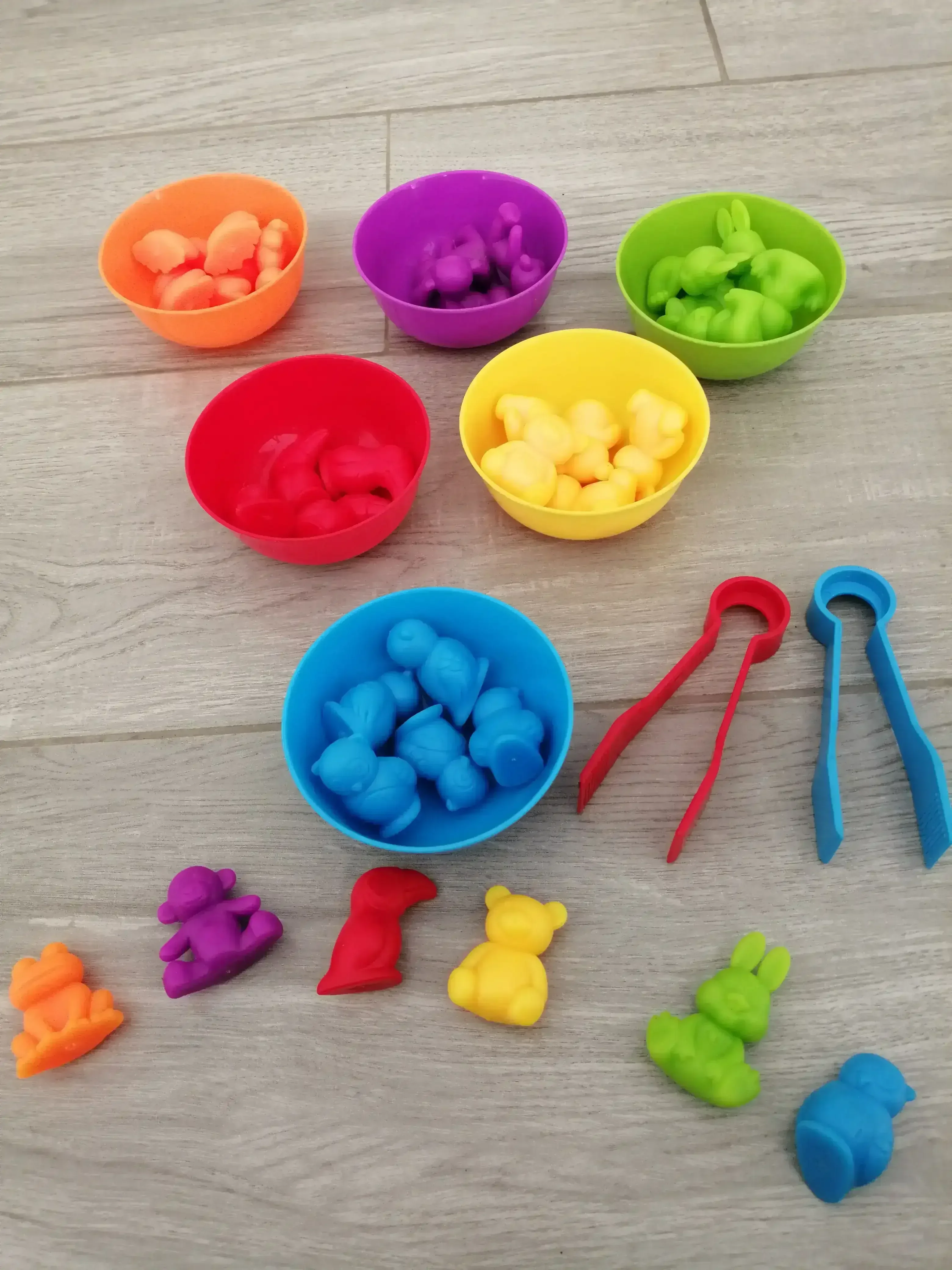 Juego de clasificación animal