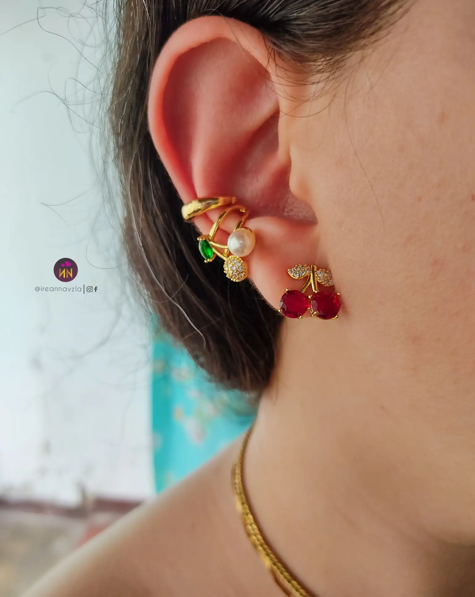 Zarcillos Cherry 🍒 3