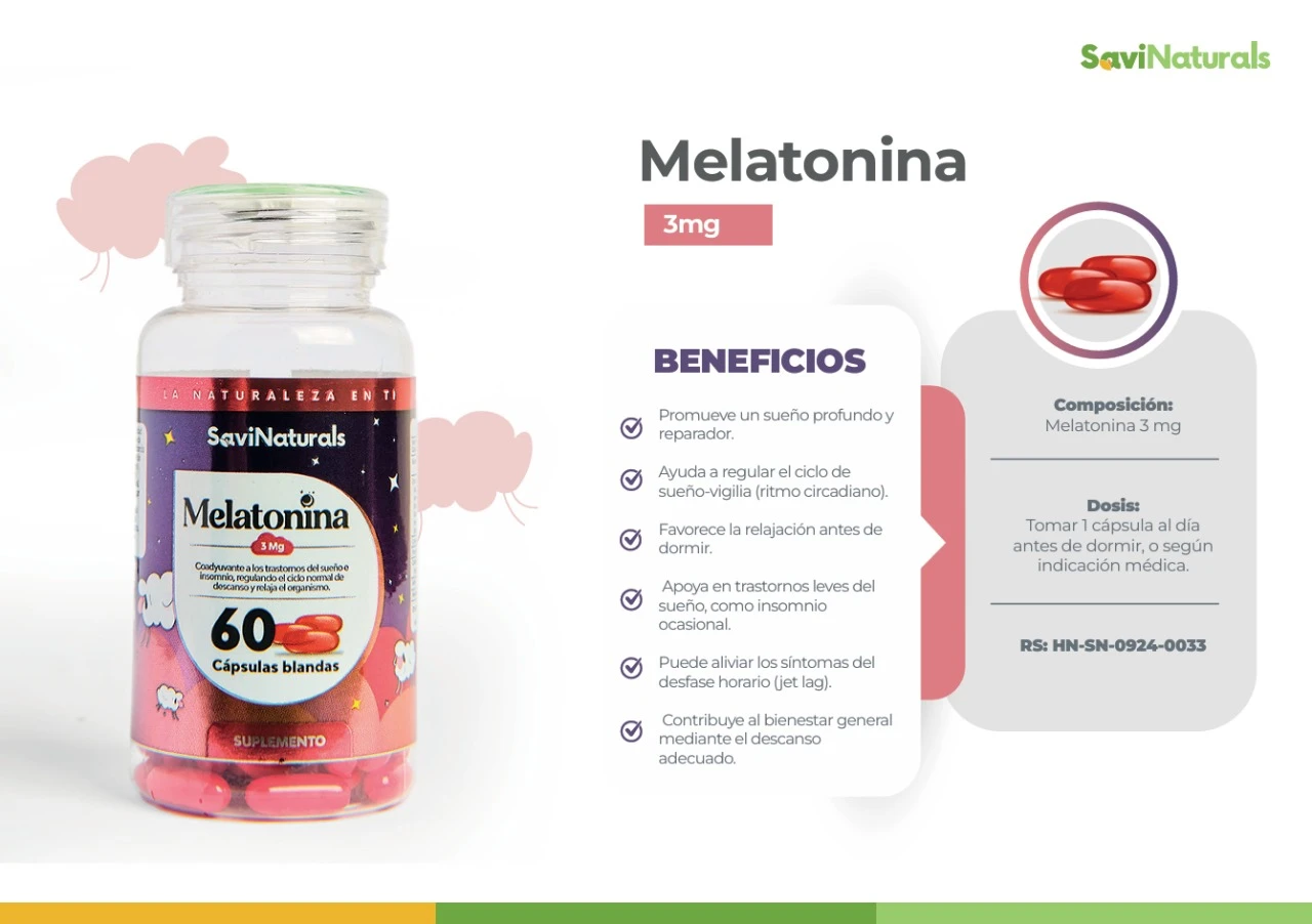 Melatonina 3 mg