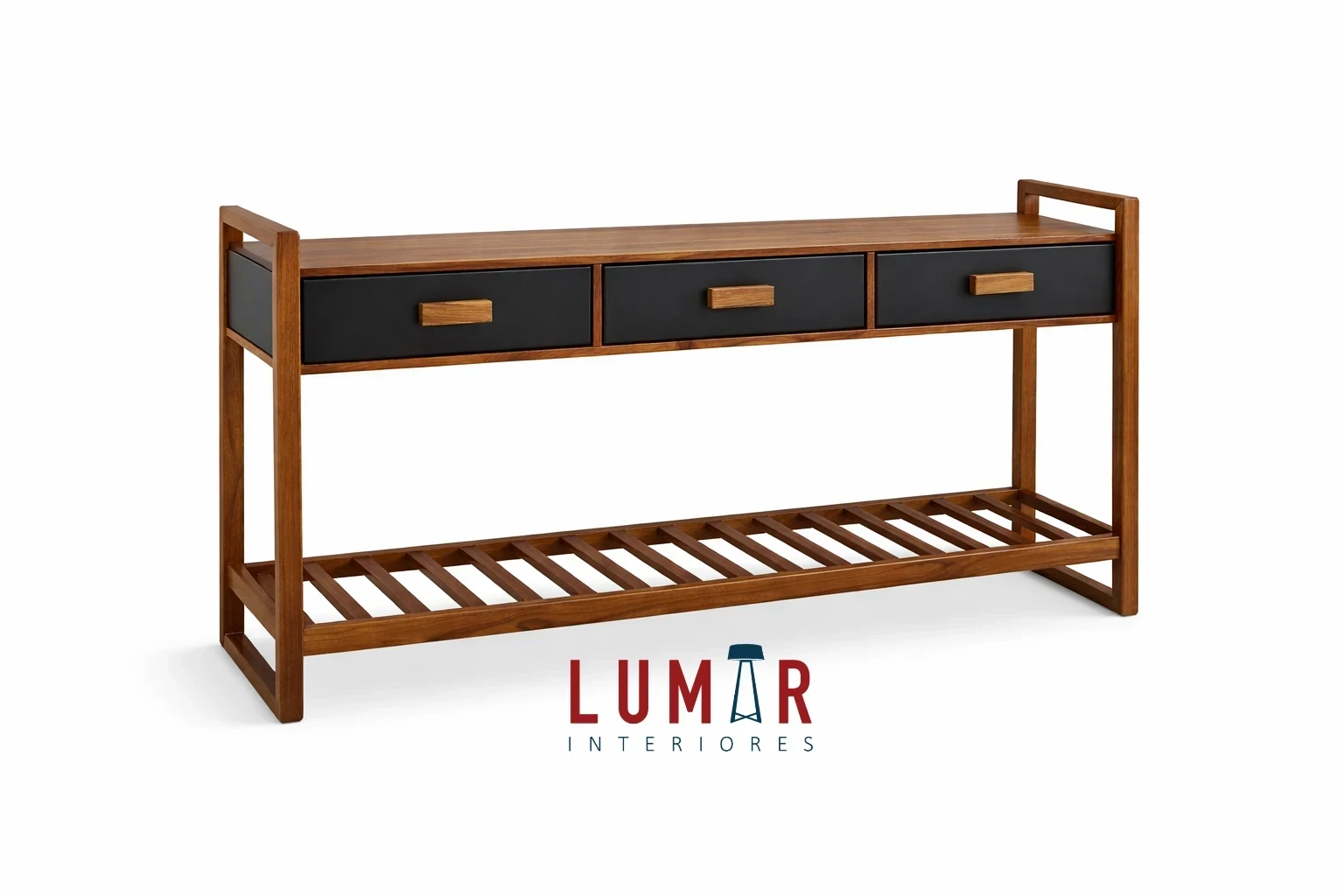 Parota Ébano Credenza Moderna