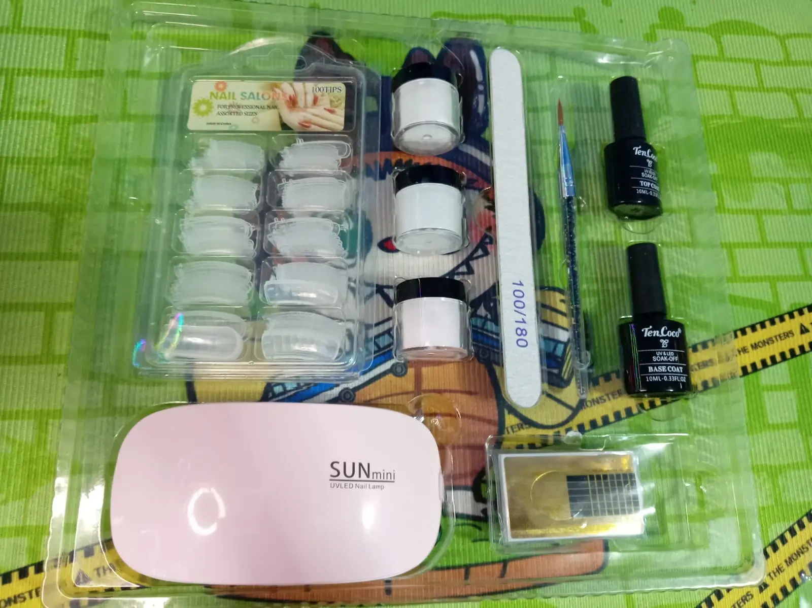 super combo de uñas acrilicas  3