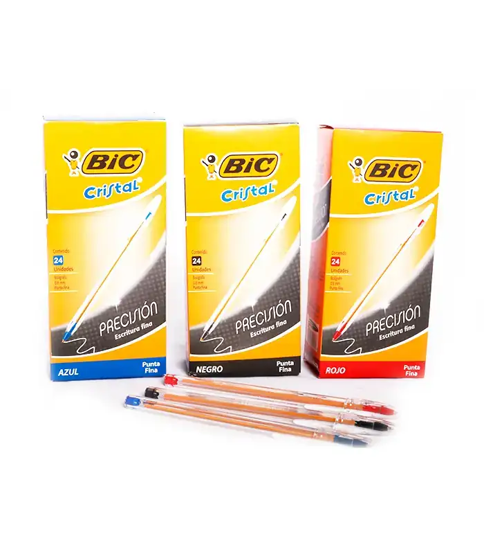 Boligrafo bic punta fina