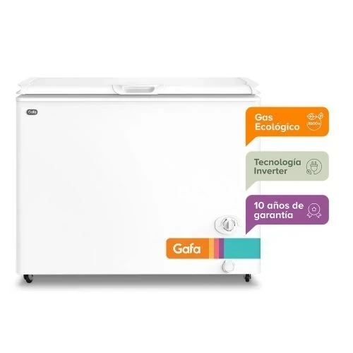 FREEZER INVERTER GAFA FGHI300B 280L BLANCO 
