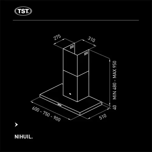 Campana Cocina TST Nihuil 60Cm. 4