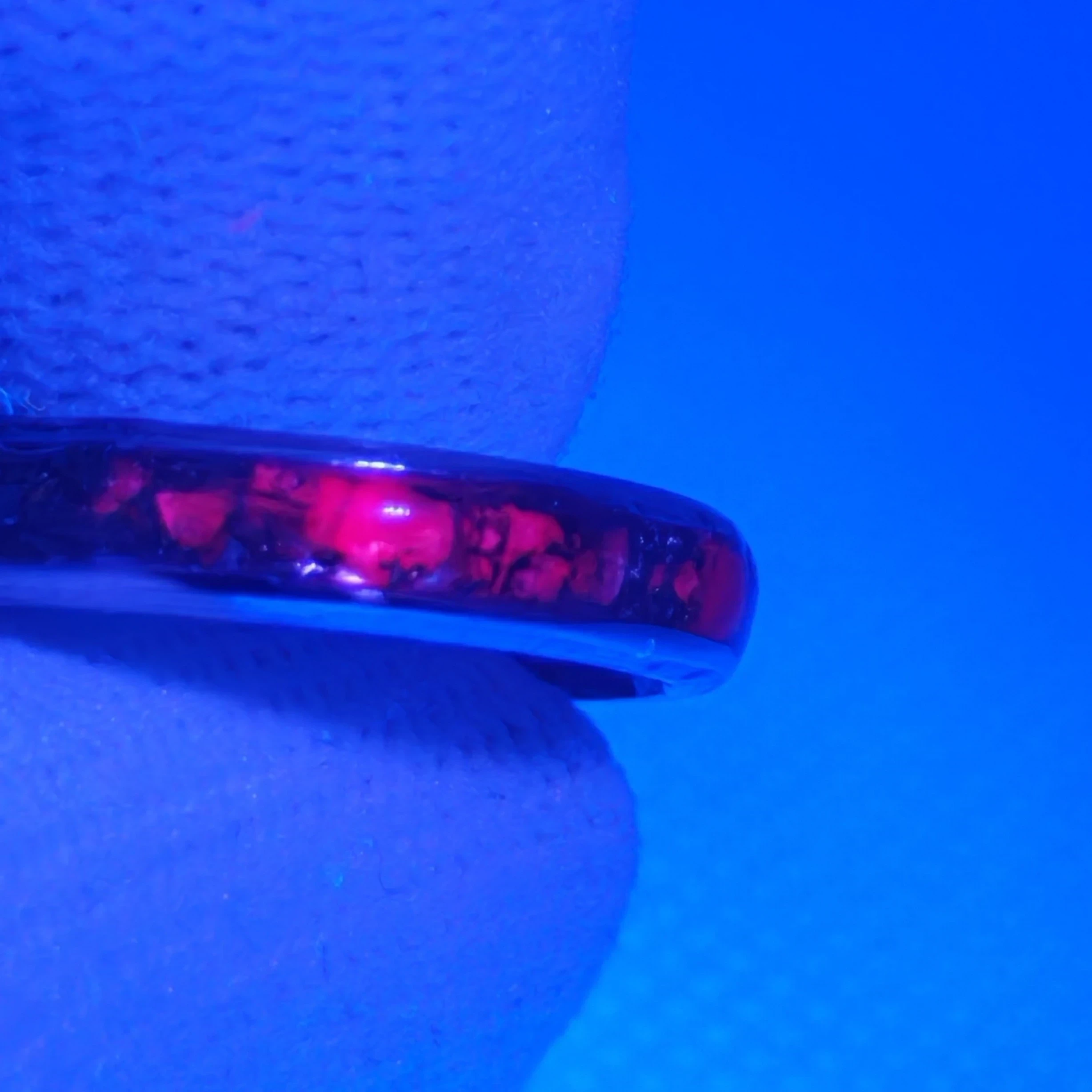 Anillo con Rubí y Pirita Genuinos 2
