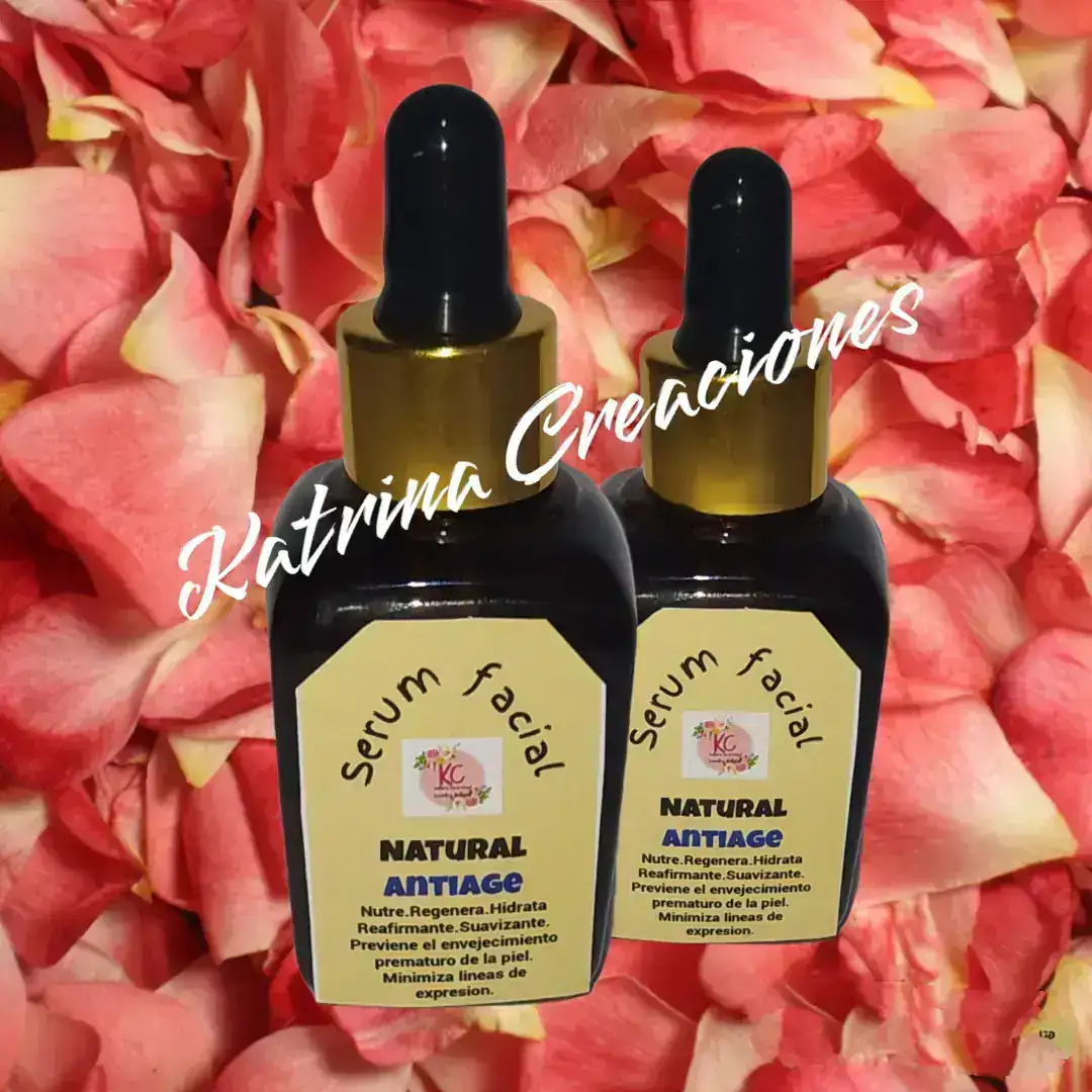 Sérum anti-age base oleosa,con aceites vegetales naturales.