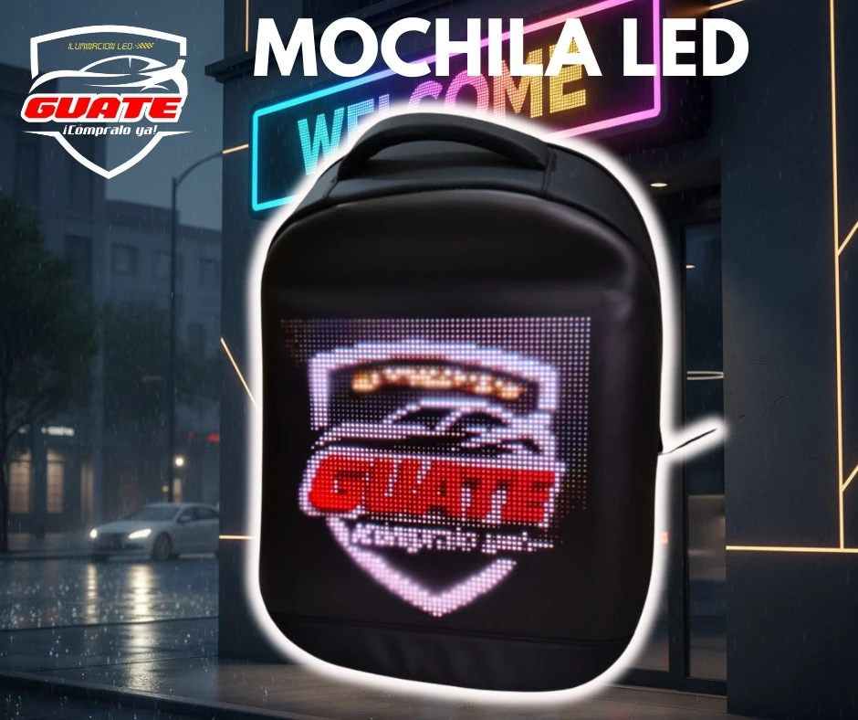 MOCHILA LED 
