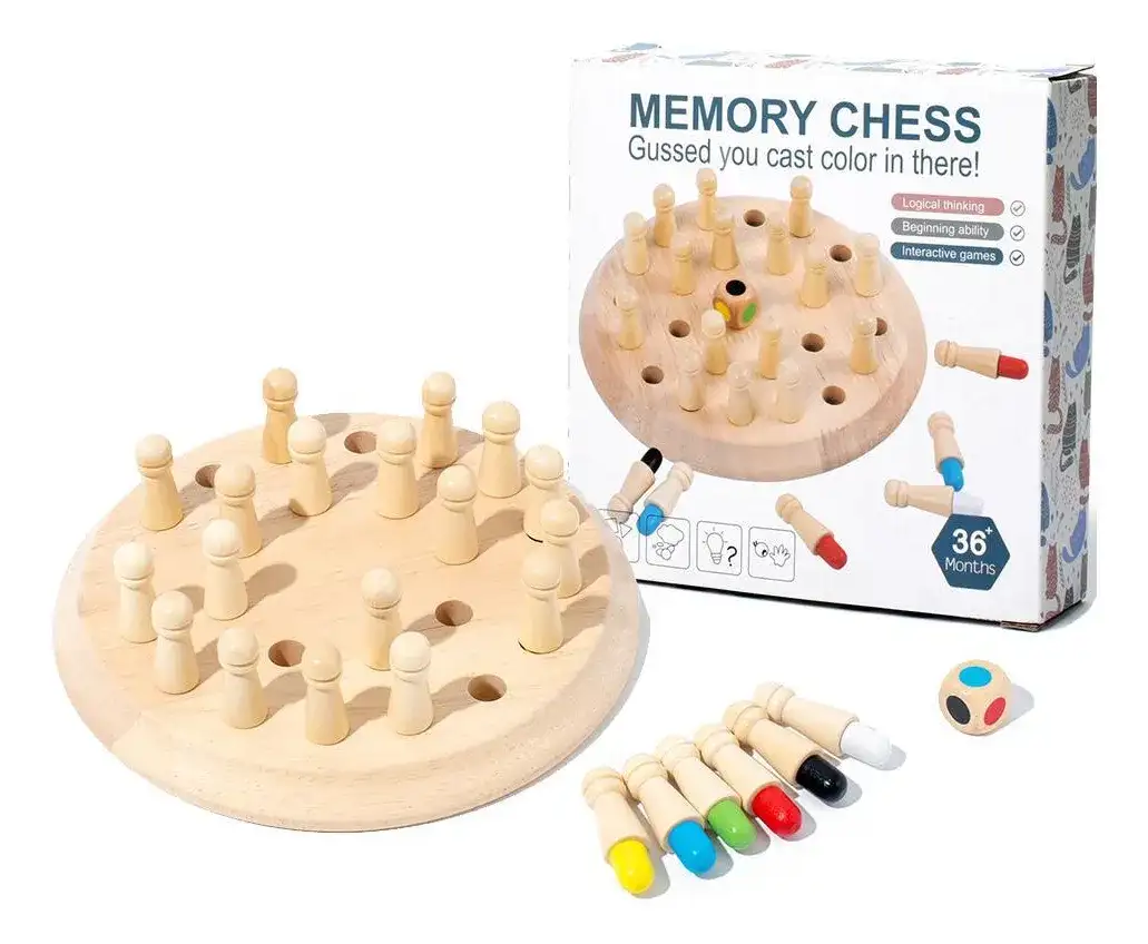JUEGO DE MESA MEMORY CHESS  3