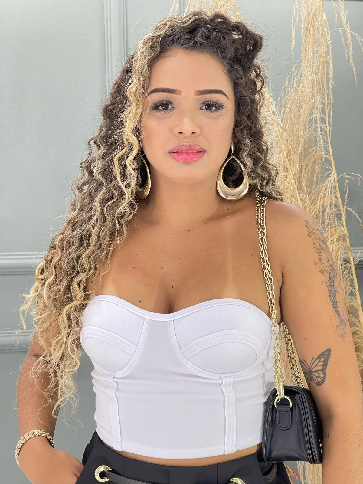 Cropped tomara que caia Gab 7