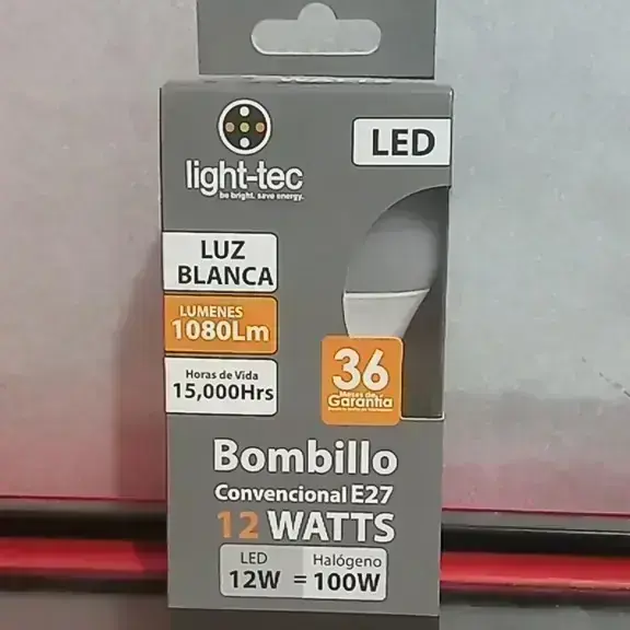 Bombilla 12 watts