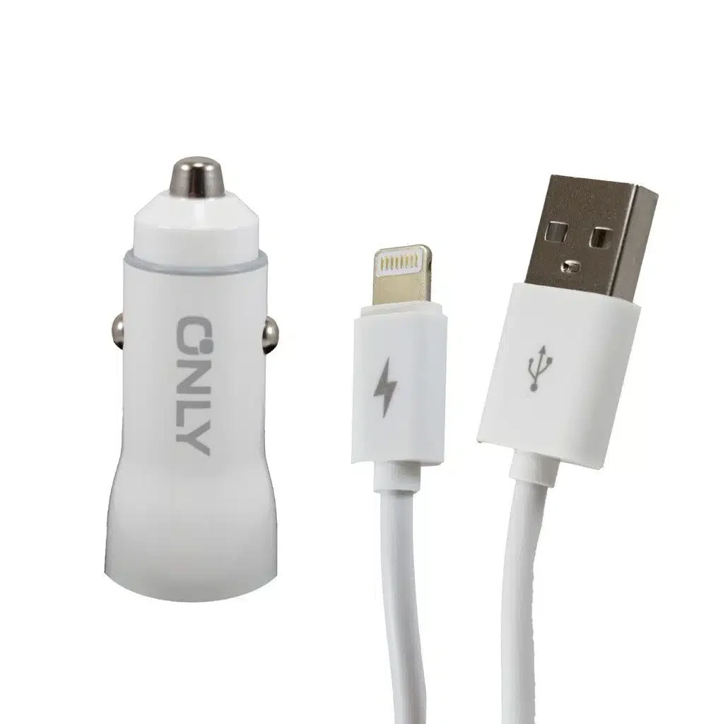 CARGADOR 12V POTENCIADO MOD 36 – ONLY – POWERED – LIGHTNING – BLANCO 3