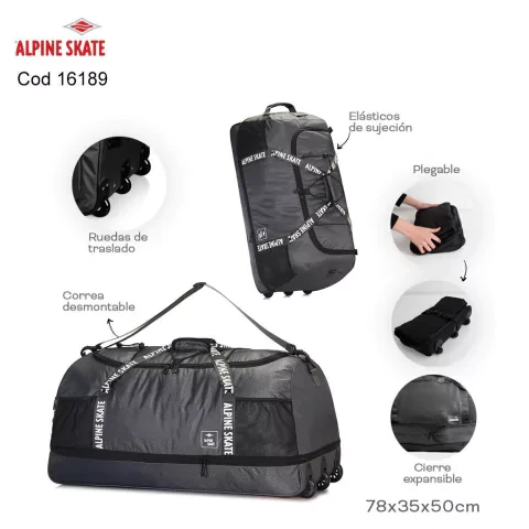 BOLSO ALPINE SKATE CON RUEDA 16189