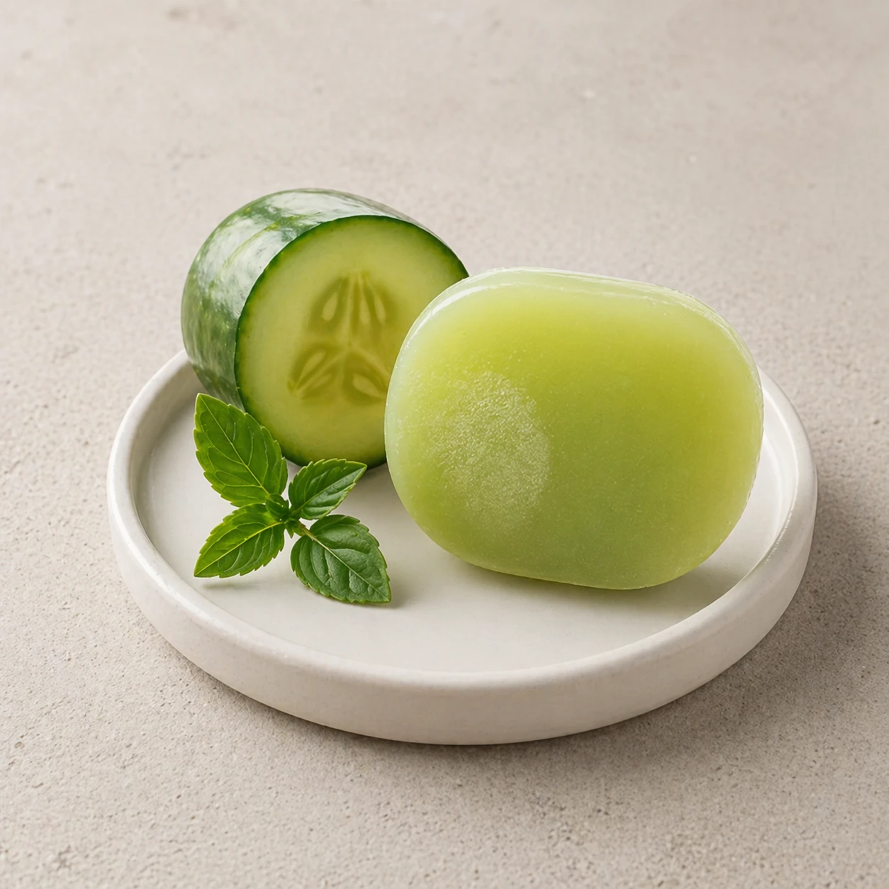 Jabon Facial Natural de Pepino