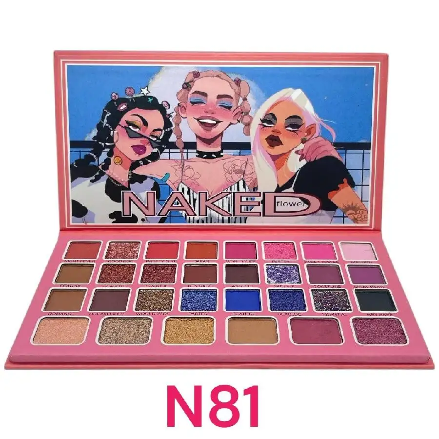 Paleta de sombras naked urban girls 