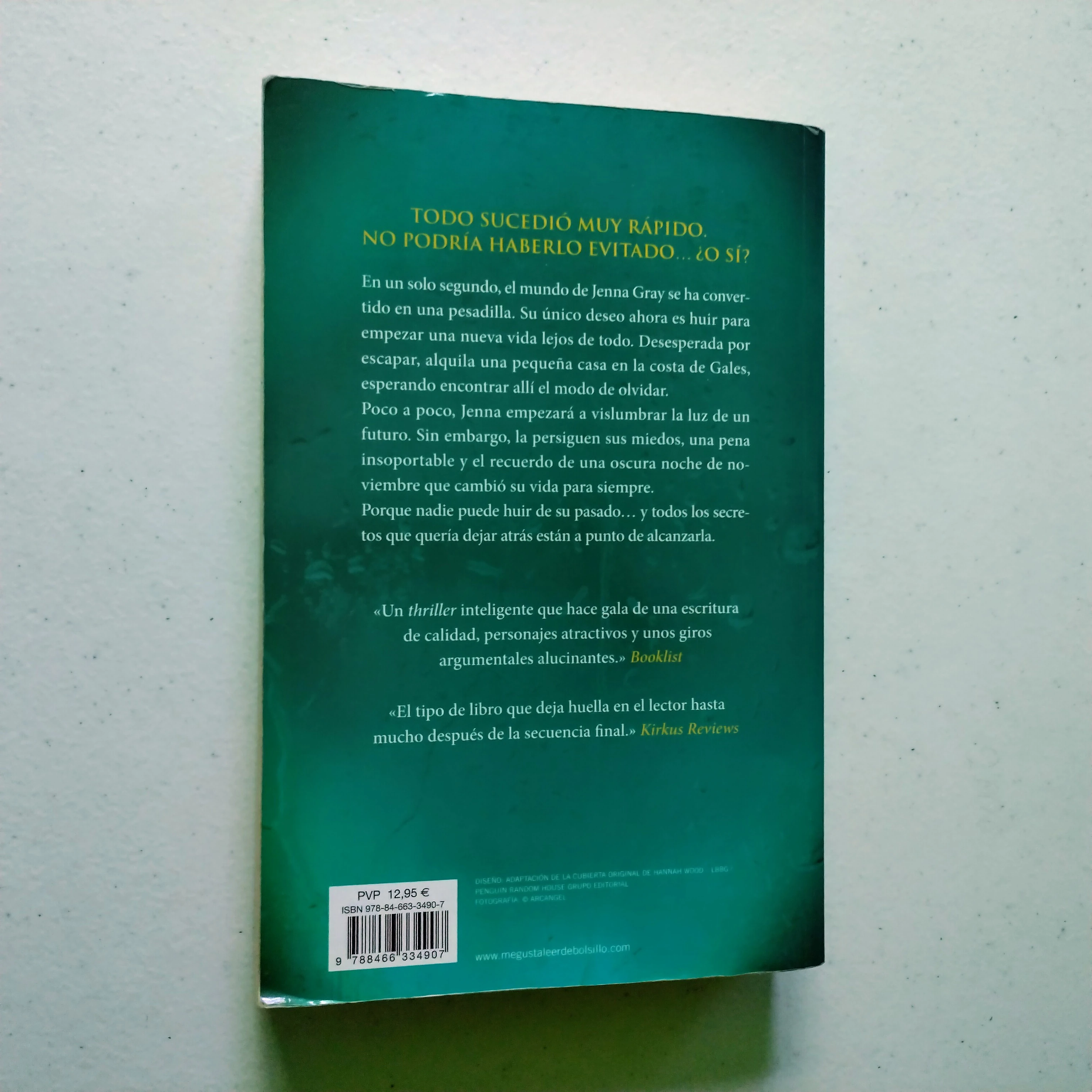 Te deje ir, Clare MacKintosh, usado 2