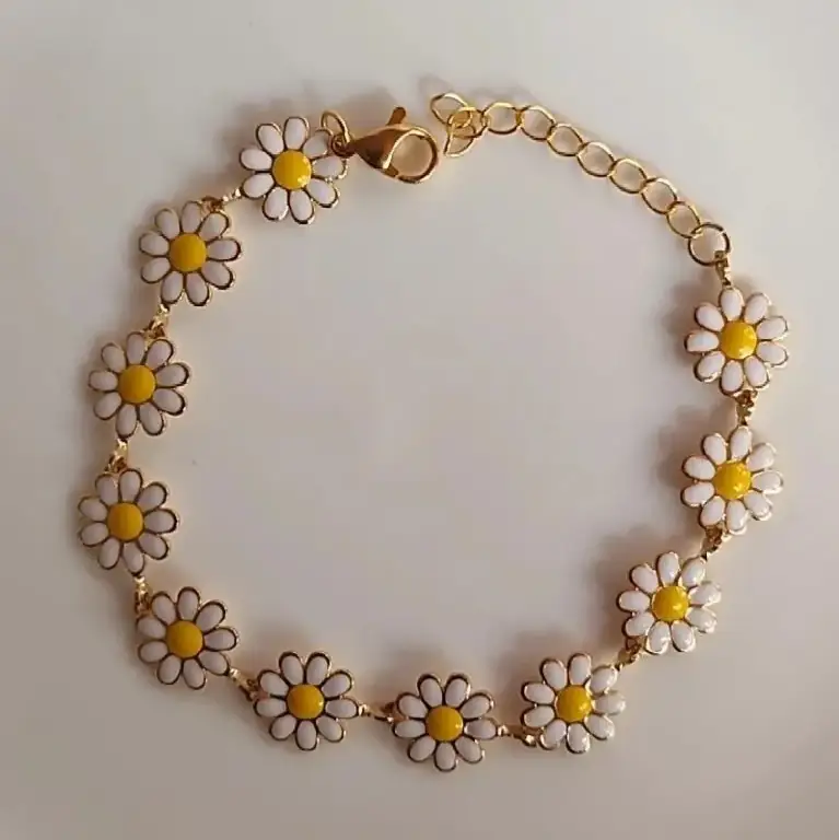 Pulsera de florecitas 🌼 3