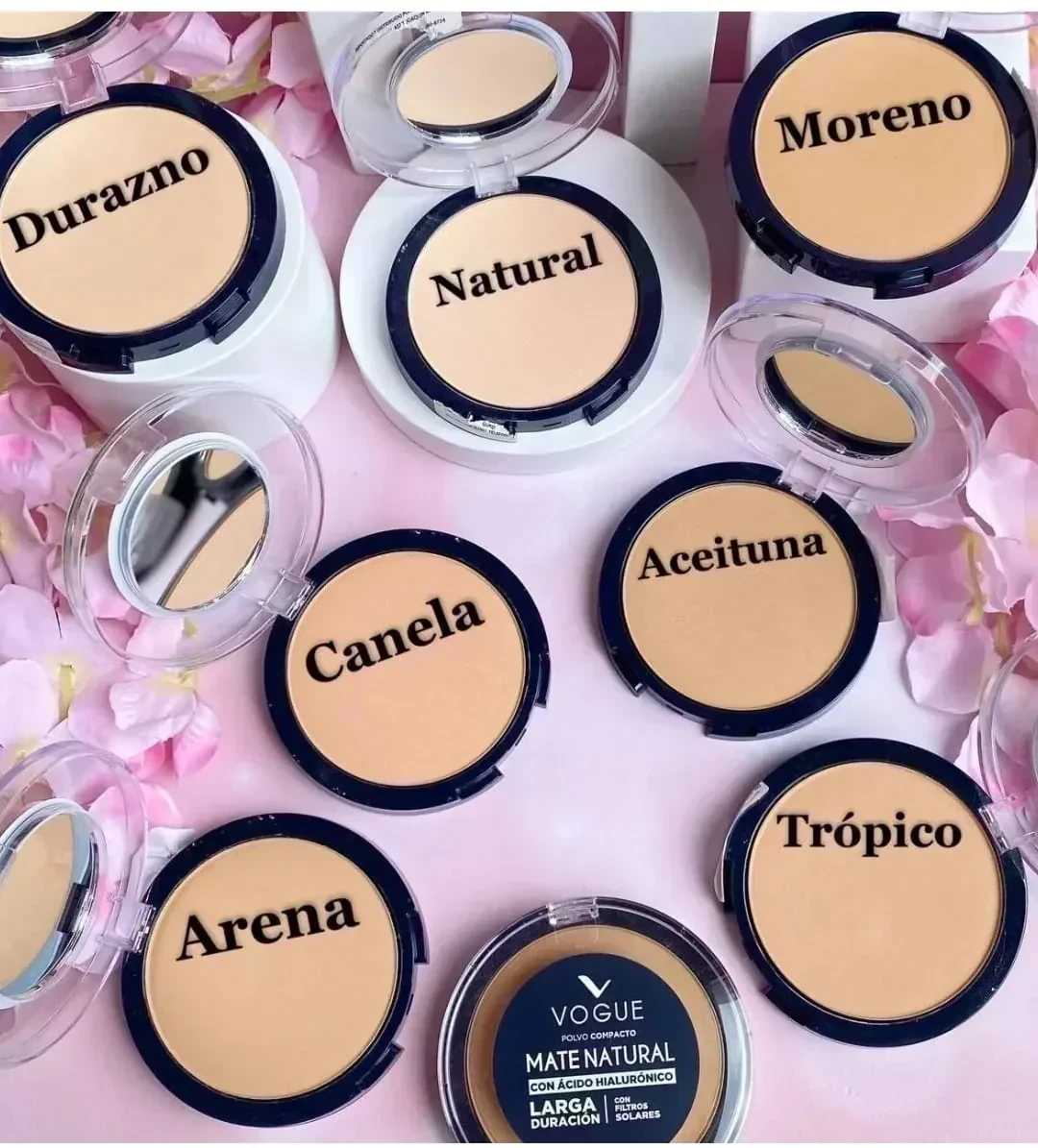 vogue polvo compacto natural