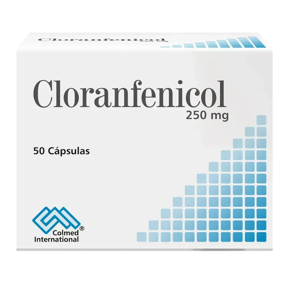 CLORANFENICOL 250 MG CJA X 50 CAP COLMED