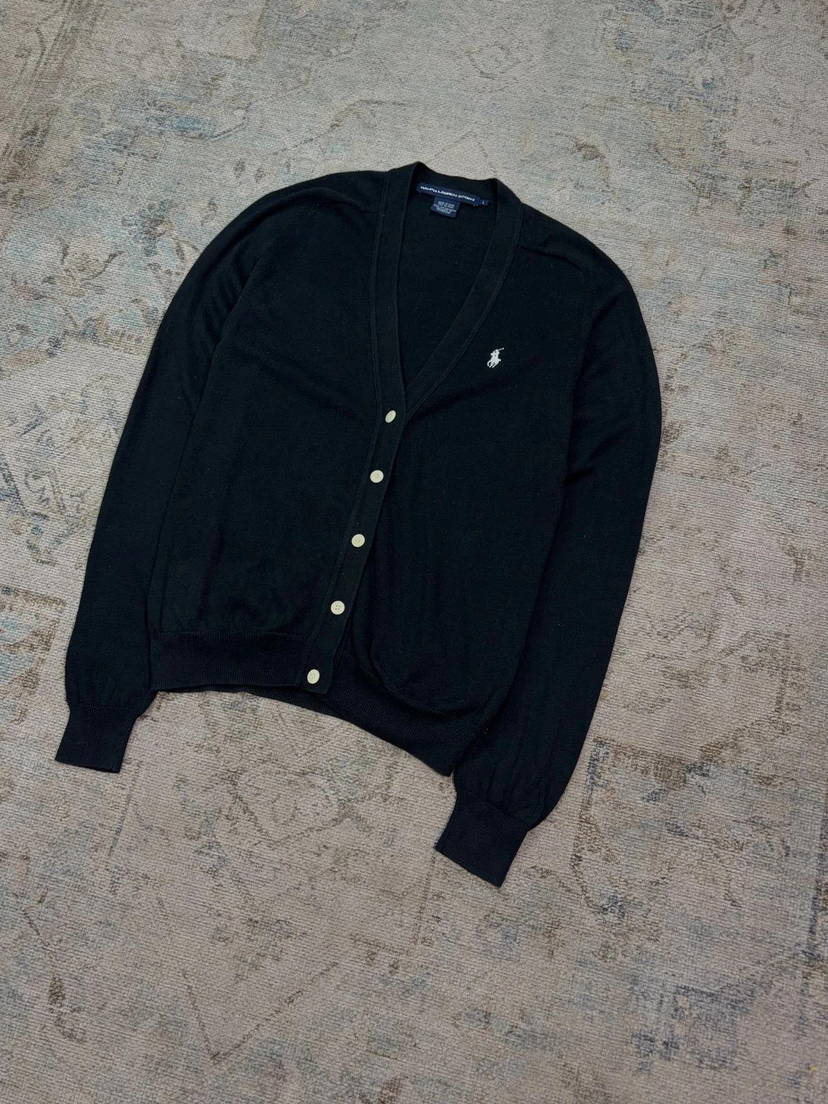 POLO RALPH LAUREN SPORT KNIT BUTTON CARDIGAN