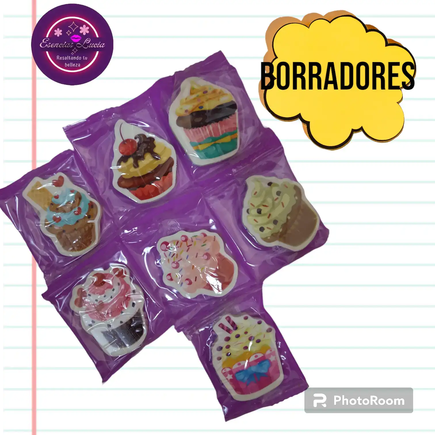 Borradores Cup cake