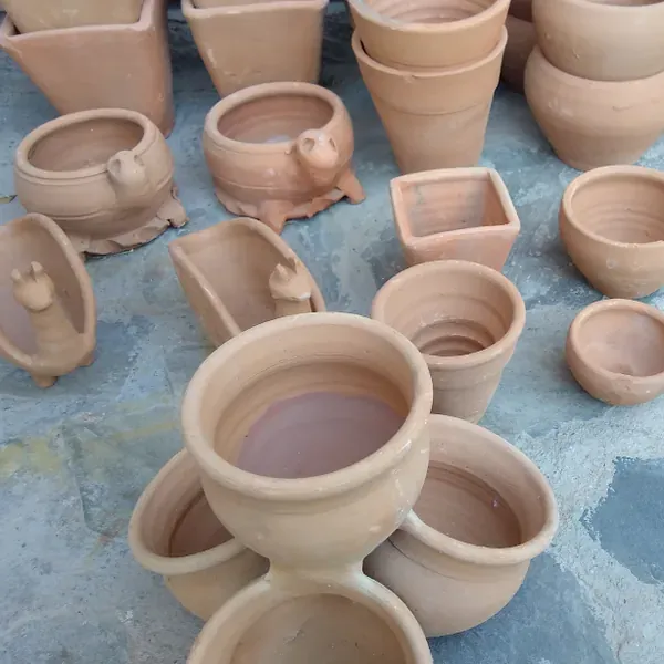 Macetas.