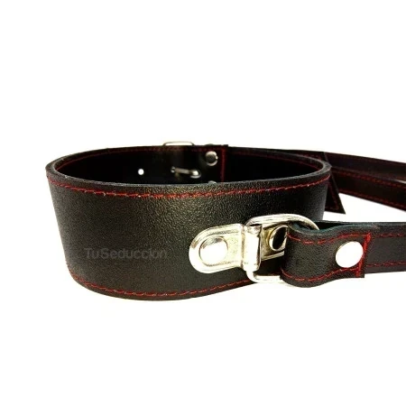 Collar y Correa de CUERO Sado 2