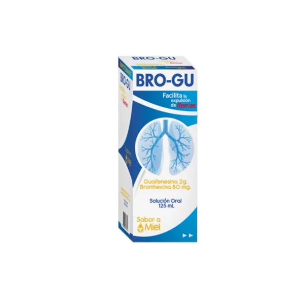 BRO-GU 125 ML JBE GUAYACOLATO BROMHEXINA