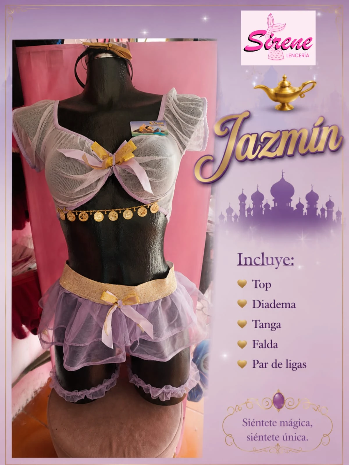 Disfraz de Jazmin
