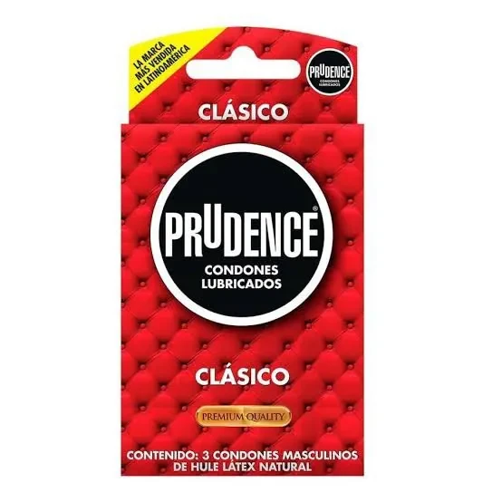 Condones Prudence clásico 3 pzas