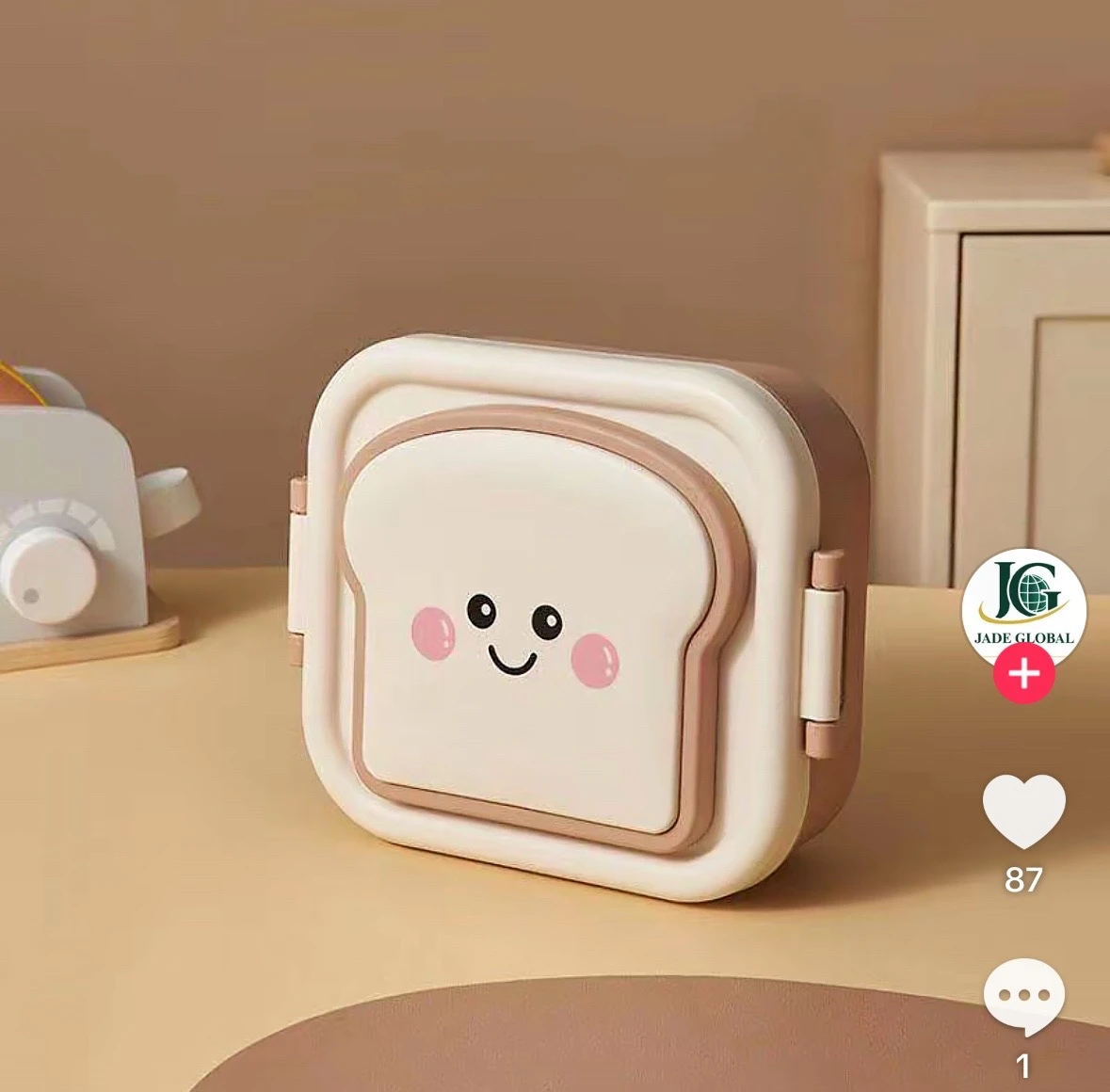 BOX LUNCH 3D con cubiertos  3